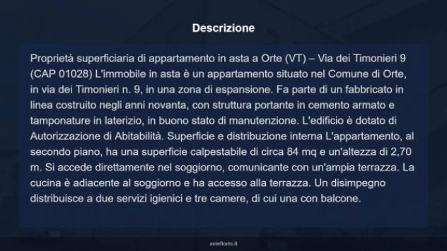 Immobile in asta di 84 m² con più di 5 locali in vendita a Orte - Foto 18