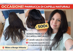 Parrucca di capelli naturali 100%