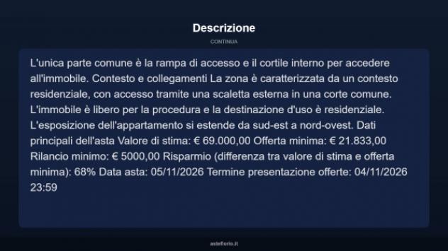Immobile in asta di 122 m² con più di 5 locali in vendita a Arsoli - Foto 13