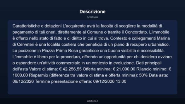 Immobile in asta di 29 m² in vendita a Cerveteri - Foto 9