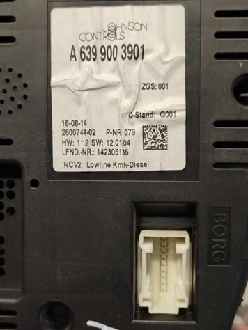 QUADRO STRUMENTI MERCEDES Vito W639 2° Serie A6399003901 651940 (0314) - Foto 3