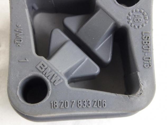 18207833206 BOCCOLA SUPPORTO SILENZIATORE MARMITTA TUBO DI SCARICO BMW M5 E60 5.0 B 5P AUT (2005) RICAMBIO NUOVO - Foto 4
