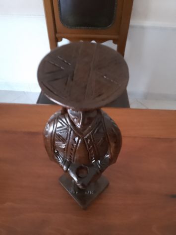 Scultura legno Intarziato Artigianalmente Italy - Foto 2