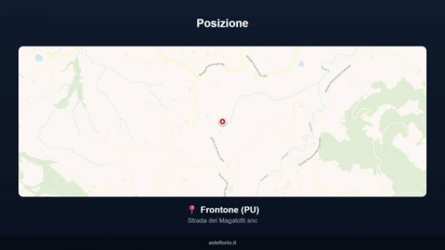 Immobile in asta di 1115 m² in vendita a Frontone - Foto 10
