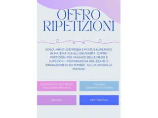 Ripetizioni e aiuto compiti