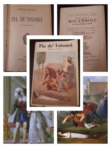 Pia de' Tolomei, ILDEBRANDO BENCIVENNI, FIRENZE ADRIANO SALANI, EDITORE 1922.