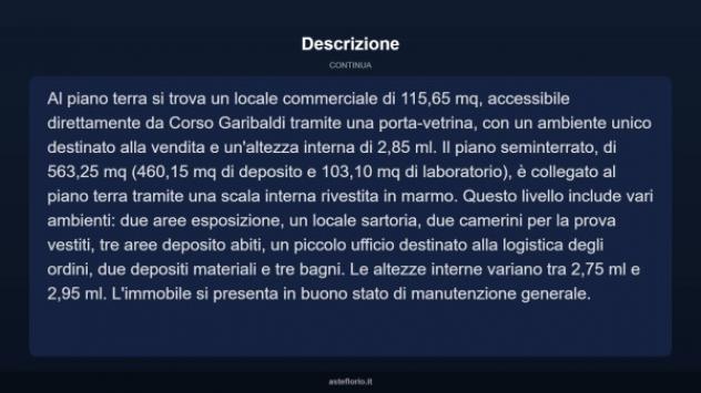 Immobile in asta di 678 m² in vendita a Potenza - Foto 6