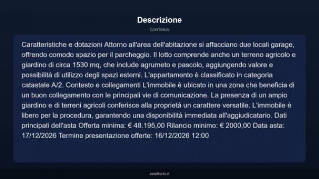Immobile in asta di 216 m² con più di 5 locali e box auto doppio in vendita a Messina - Foto 14