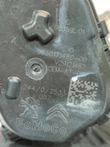 CORPO FARFALLATO PEUGEOT 5008 (2017) 9830171480 VV29121487 YH01 diesel 1499 (17) - Foto 5