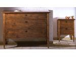 Comò 3 cassetti comodino 2 cassetti arte povera cod 11224/11225