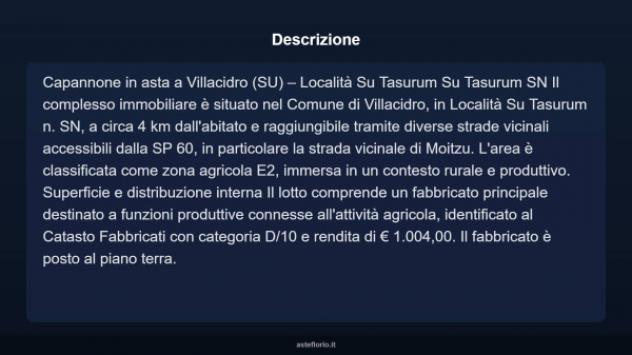 Immobile in asta di 600 m² in vendita a Villacidro - Foto 3