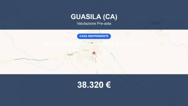 Immobile in asta di 89 m² con più di 5 locali e box auto in vendita a Guasila
