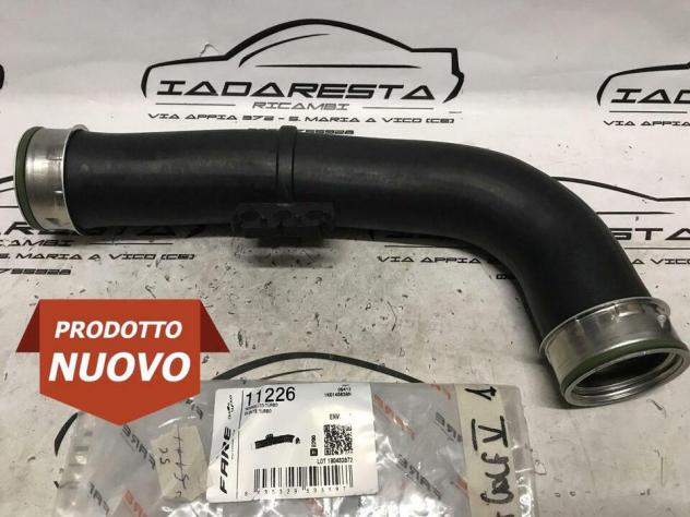 Tubo Intercooler A3 - Leon - Golf 5 - Passat 1.9 TDI 1K0145838N - Foto 3