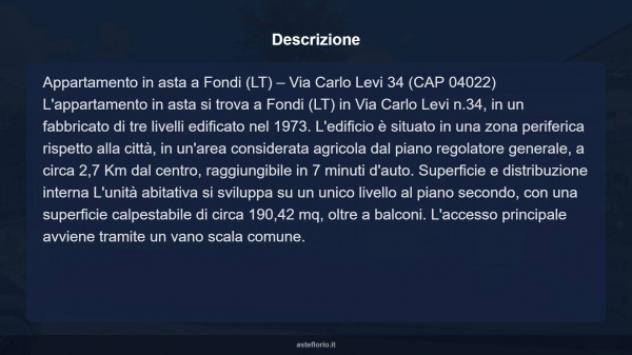 Immobile in asta di 190 m² in vendita a Fondi - Foto 14