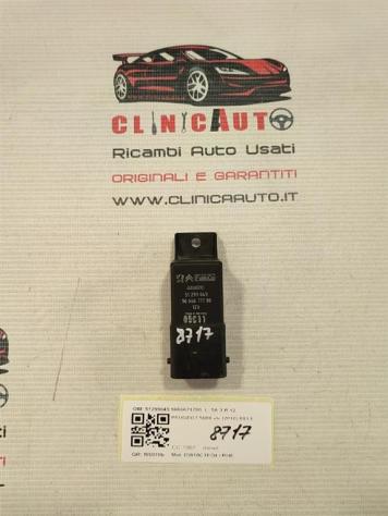 RELÈ PEUGEOT 5008 1° Serie 51299049 9666671780 DW10CTED4 / RHE diesel 1997 (09)
