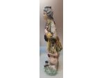 Statuetta vintage dipinta a mano