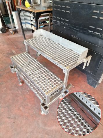 SCALETTE INOX PER IMPASTATRICE USATE - Foto 4