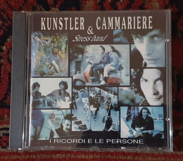 CD Kunstler Cammariere & Stress band - I ricordi e le persone 1993 raro