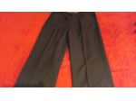 Pantaloni taglio classico neri Tg M (48)