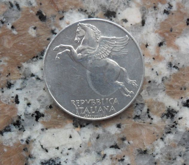 10 LIRE DEL 1948 DELLA REPUBBLICA ITALIANA MONETA NON COMUNE - - Foto 2