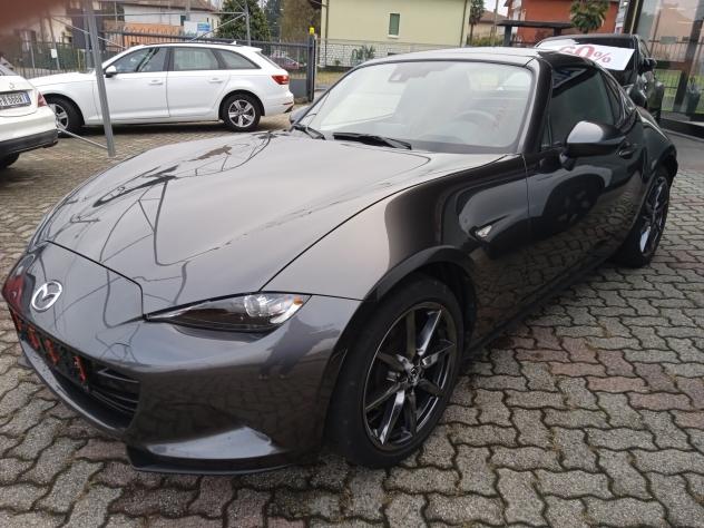 Mazda MX-5 RF LED 17" SENS PARK PELLE TOTALE CRUISE CONTROL SEDILI RISCALDATI NAVY IN ARRIVO OPZIONABILE