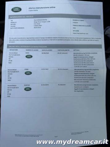 LAND ROVER Range Rover Evoque 2.0 TD4 150 CV 5p. SE Dynamic rif. 23321727 - Foto 2