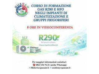 FRIGORISTA Gas R290 HFO negli Impianti di Climatizzazione e Gruppi Frigoriferi