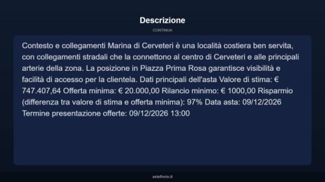 Immobile in asta di 29 m² in vendita a Cerveteri - Foto 8