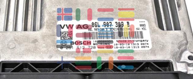 0261S12720 06L907309B Volkswagen Tiguan 2.0 centralina motore Bosch - Foto 2