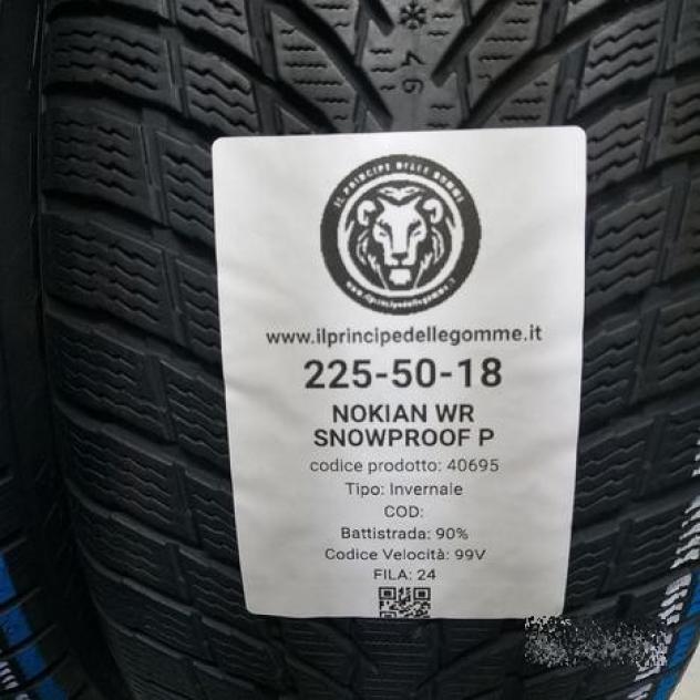 2 gomme 225 50 18 nokian a40695 - Foto 2