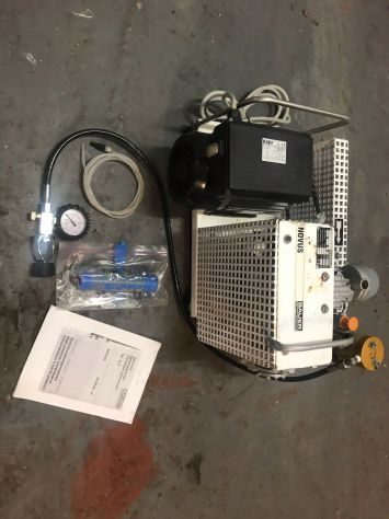 BAUER NOVUS COMPRESSORE SUBACQUEO SCUBA 225bar 3200psi - Foto 6