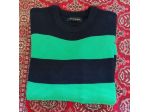 Piombo maglia righe cotone