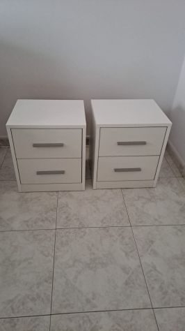 Letto Ferro Beige Rete Doghe Materasso Specchio - Foto 10