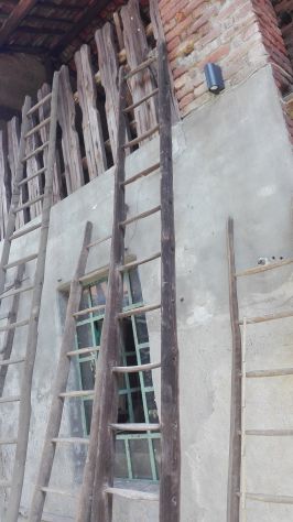 Scala pioli legno da fienile cascina - Foto 5