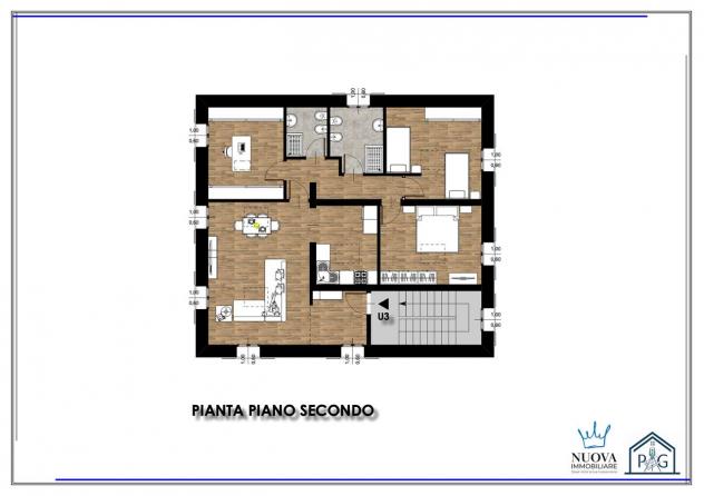VA0283 - TRA CARPI E LIMIDI - APPARTAMENTO MANSARDATO AL 2° & ULTIMO PIANO IN CLASSE A - Foto 5