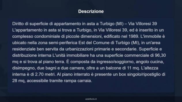 Immobile in asta di 96 m², box auto in vendita a Turbigo - Foto 6