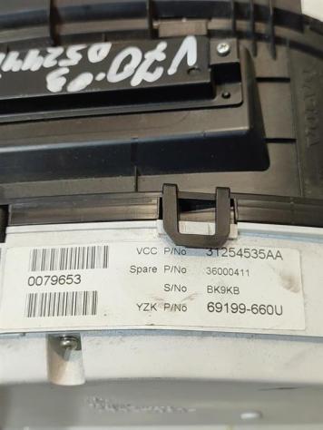QUADRO STRUMENTI VOLVO V70 3° Serie 31254535AA 69199-660U D5244T (0716) - Foto 3