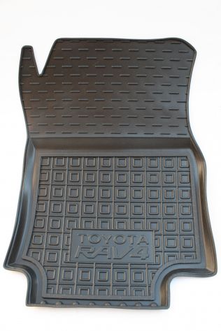 Set tappetini di gomma su misura per Toyota RAV4 (2019+) Hybrid - Foto 5