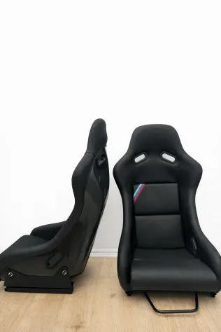 Coppia Sedili REPLICA RECARO POLE POSITION BMW PELLE
