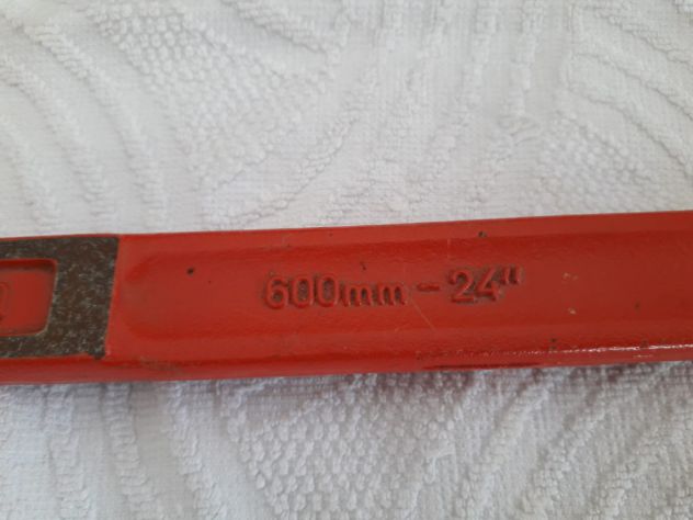 Chiave giratubi Usag 600 mm. per tubazioni fino al diametro 2 1/2". - Foto 8