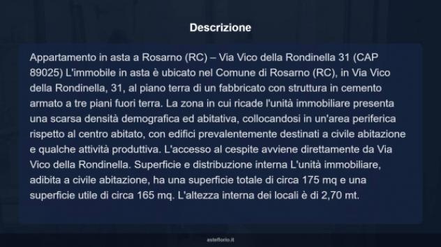 Immobile in asta di 175 m² con più di 5 locali in vendita a Rosarno - Foto 11