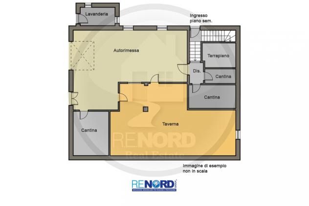 RIF. CC6248 - VISTARINO - Frazione di Buttirago - Villa indipendente: 2 appartamenti, box, magazzino, taverna, giardino. - Foto 2