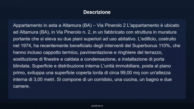 Immobile in asta di 99 m² in vendita a Altamura - Foto 18
