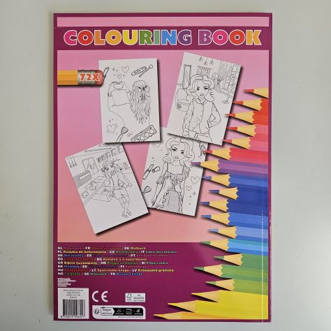 Libro da Colorare, Colouring Book - Winx A4 - 2026 - TRACCIATA!! - Foto 6