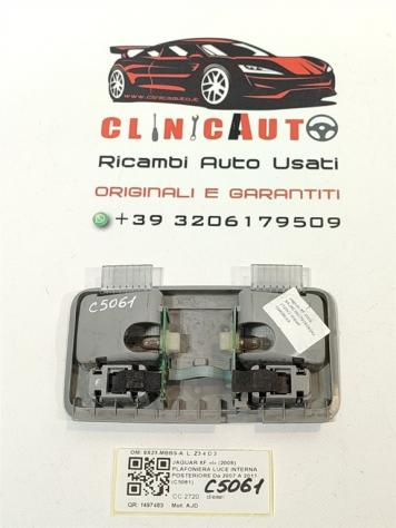 PLAFONIERA POSTERIORE JAGUAR XF Serie 8X23-MBBS-A AJD (0811) - Foto 2