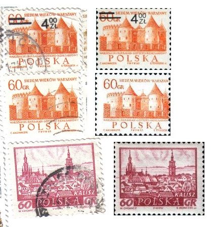A169 - RARA VARITA' DI FRANCOBOLLI POLONIA