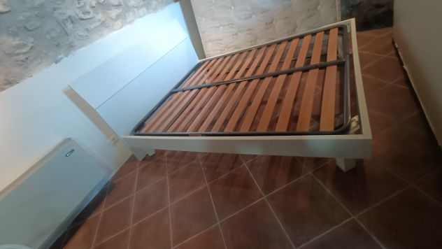 VENDO LETTO MATRIMONIALE + RETE IN DOGHE + MATERASSO - Foto 3