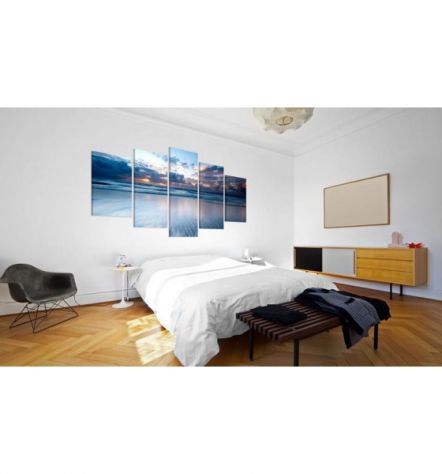 Quadro Mare Sconfinato Cm. 100x50 E 200x100 - ARREDALACASA - Foto 2