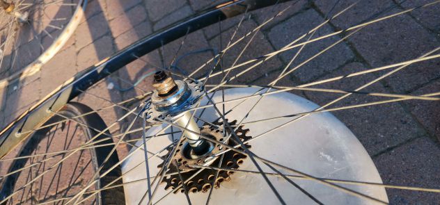 Cerchi bici corsa anni 70 x tubolare. - Foto 6