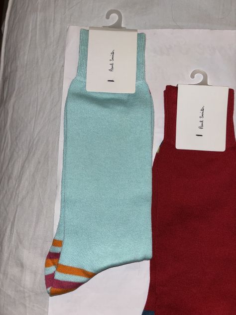 3 PAIA DI CALZE NUOVE DA UOMO LEGGERE FIRMATE ORIGINALI”PAUL SMITH”MADE IN ITALY - Foto 7